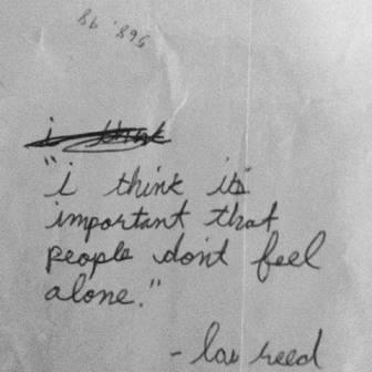 LOU REED