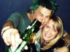 Susan Dyner with Charlies of UK Subs